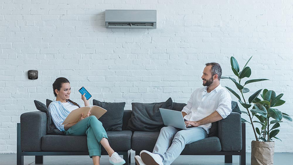 smart wall mounted air conditioner