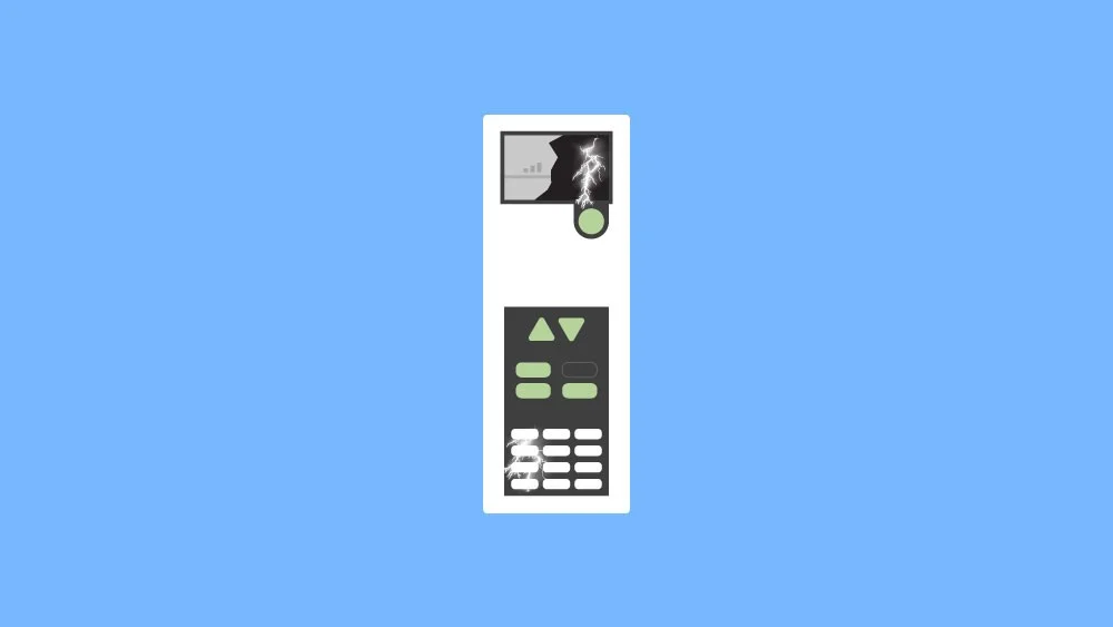 broken remote