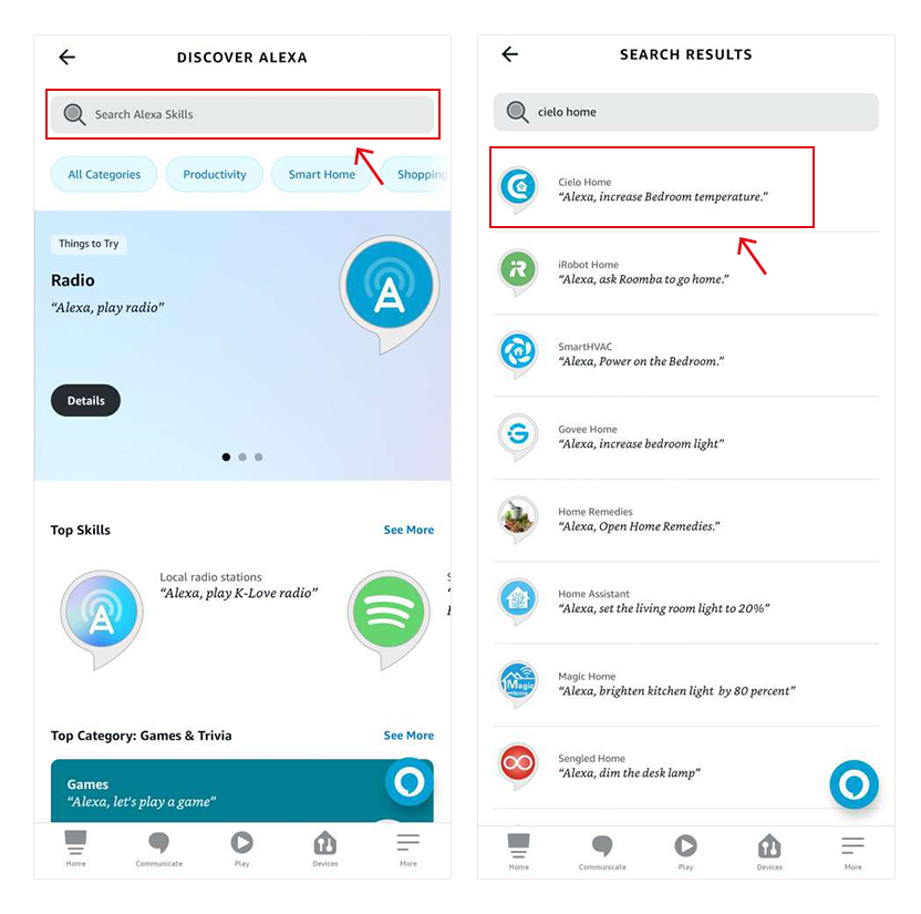 Alexa skills and games