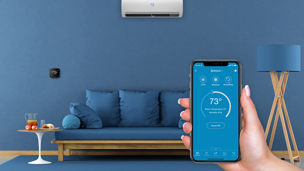 Cielo home app paired with mini-split 