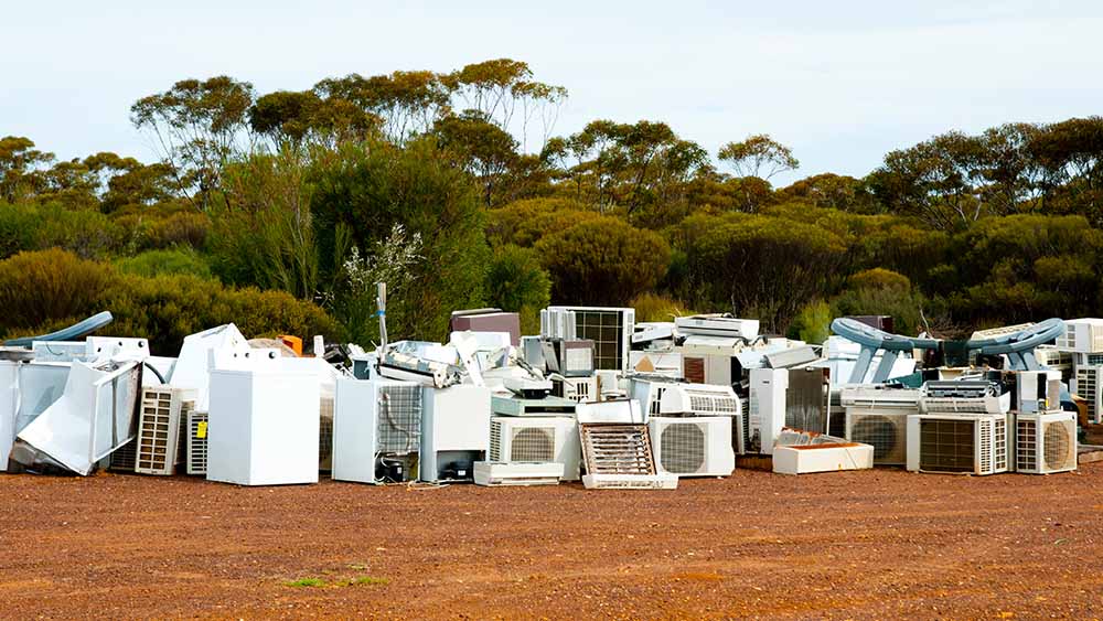 Air conditioner disposal