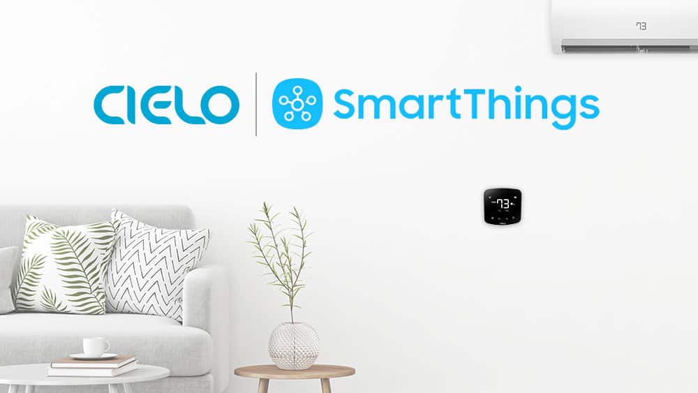 Cielo Breez smart controllers for air conditioners are compatible with Samsung SmartThings
