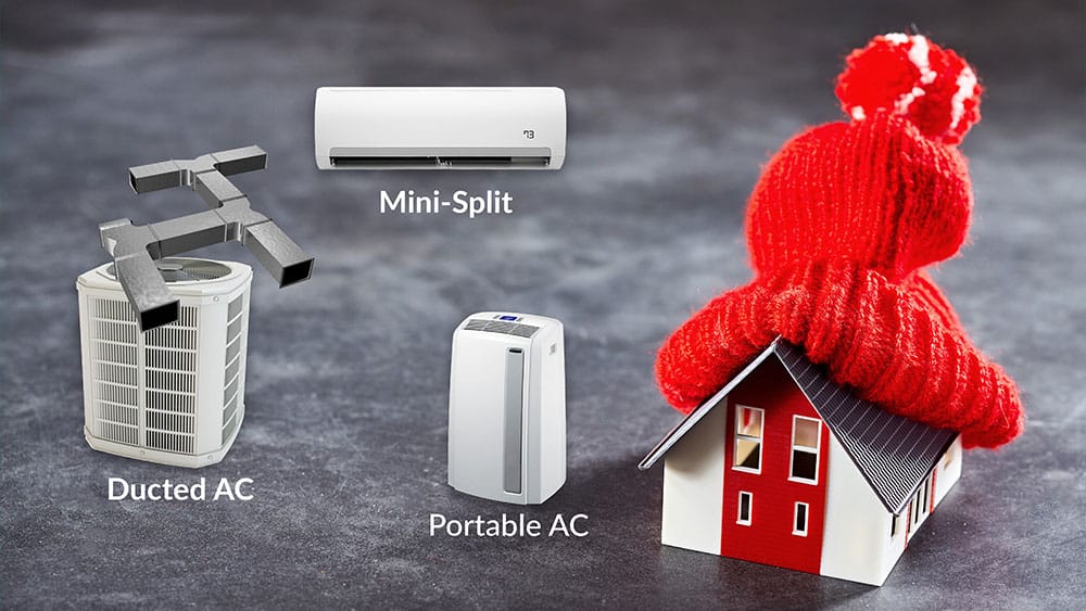Different types of heat pumps