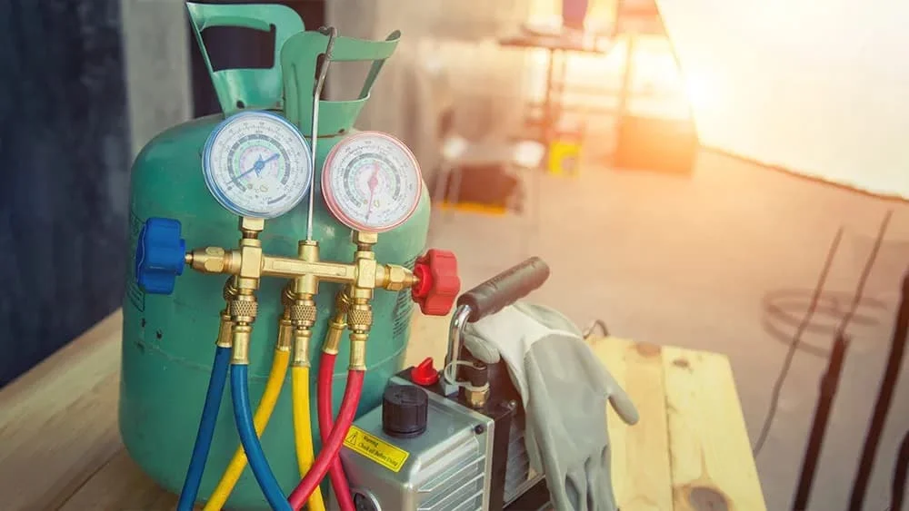 refrigerant level checking 
