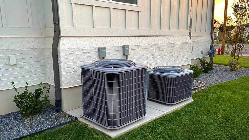 large outdoor air conditioner