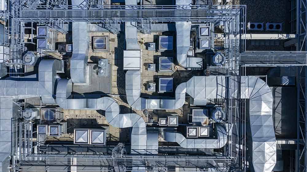 Size of HVAC unit.