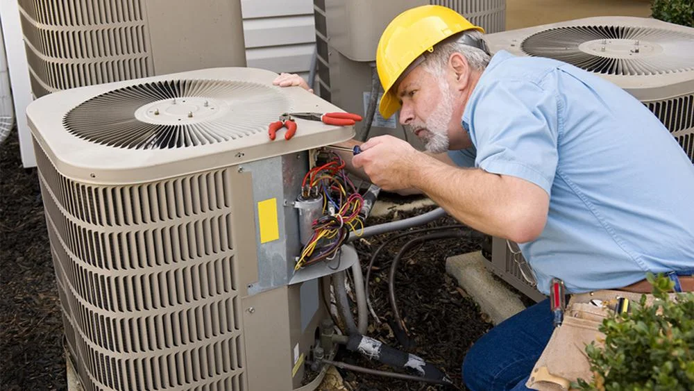 AC outdoor unit fix