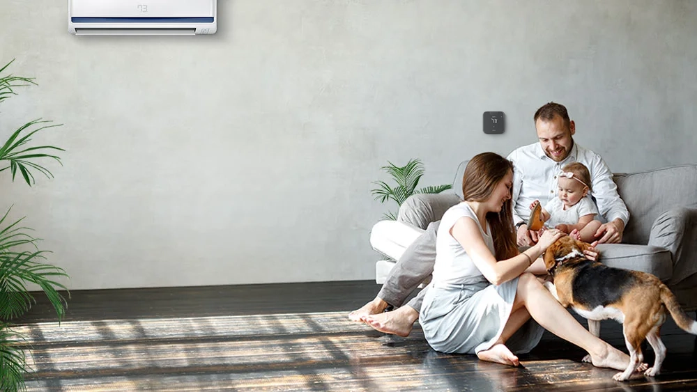 Cielo Breez Max in a living room