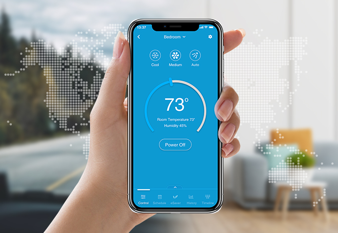 Control AC from anywhere with Cielo home app