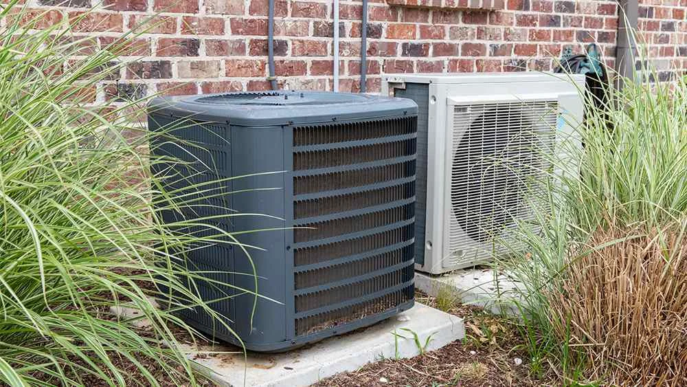 Heat pump in an external setting