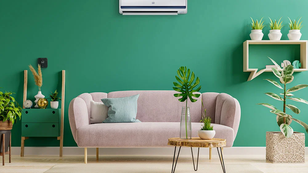 cielo breez max maintaining perfect temperature in a living room 