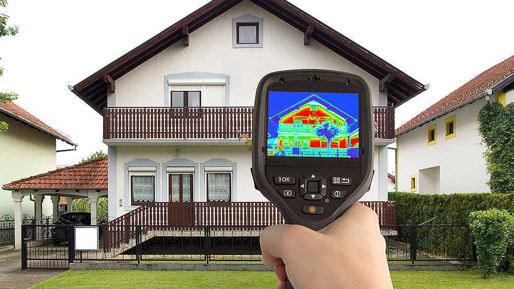 Detecting heat loss through infrared technology