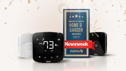 Newsweek has ranked Cielo Breez in their list of 299 America's Best Home & Garden Brands, 2022 in the category of smart thermostats.
