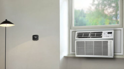 Window AC paired with Cielo Breez