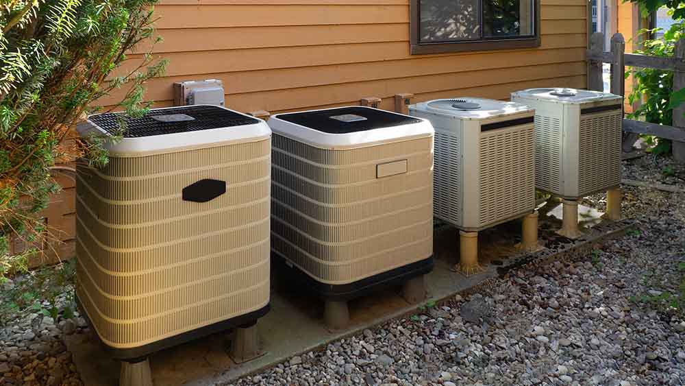 HVAC outdoor units 