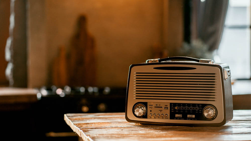 A radio to stay updated with the latest news during a power outage 