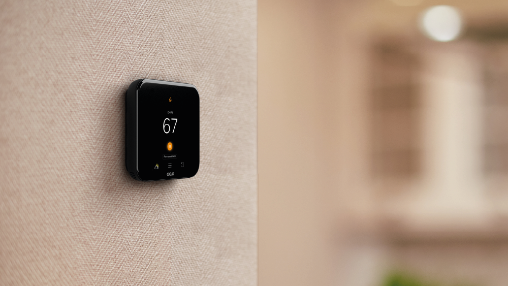 Cielo smart thermostat minimalist design with sleek edges