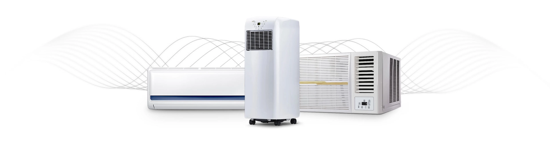 Room air conditioners - mini-split, window and portable ACs