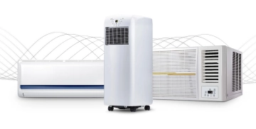 Room air conditioners mini split window and portable ACs