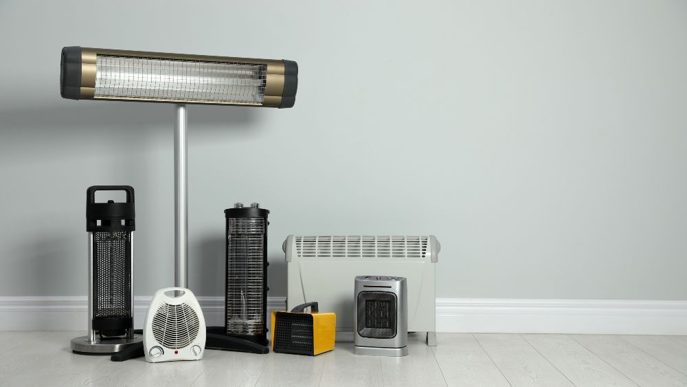 different types of space heaters