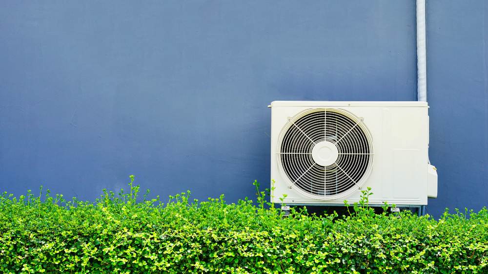 external unit of an air conditioner system