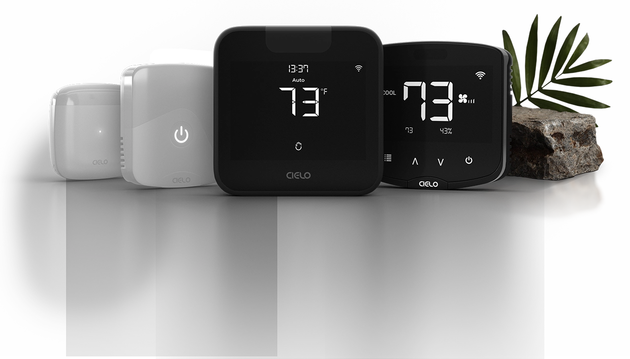 Cielo breez smart AC controllers with Max, Plus, Eco and Lite