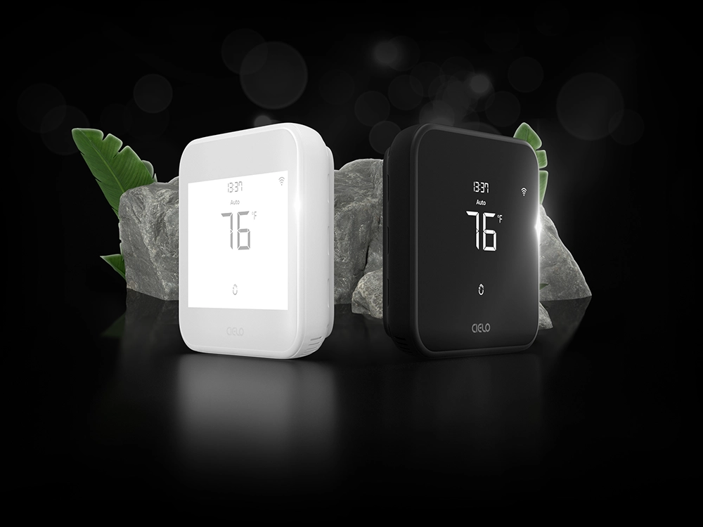 Cielo Smart Thermostat Eco Black & White Color