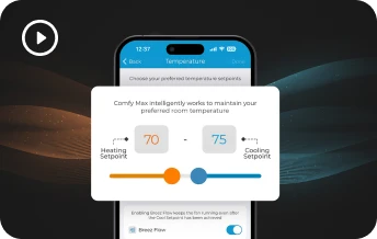 Comfy max screen