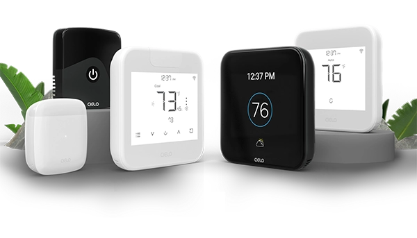 Cielo Smart Thermostat, Cielo Smart Thermostat Eco in white, Cielo Breez Max in black