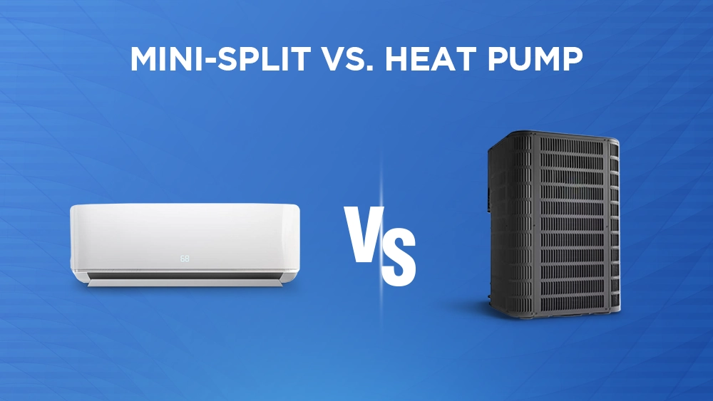 mini-split vs. heat pump