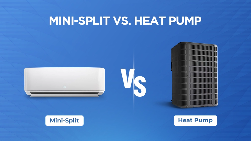 mini-split vs. heat pump 