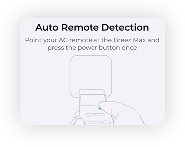 Auto remote detection for Cielo Breez Max