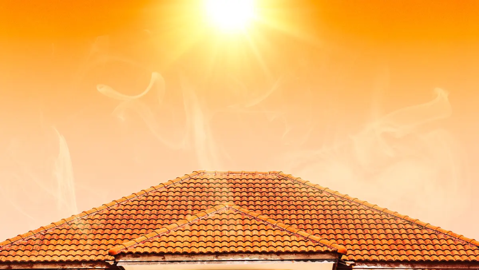 sun directly overhead