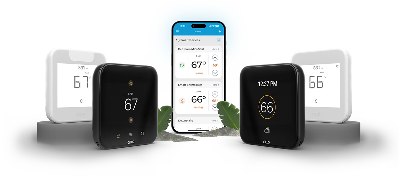 Cielo smart thermostats for mini-splits & central HVAC systems