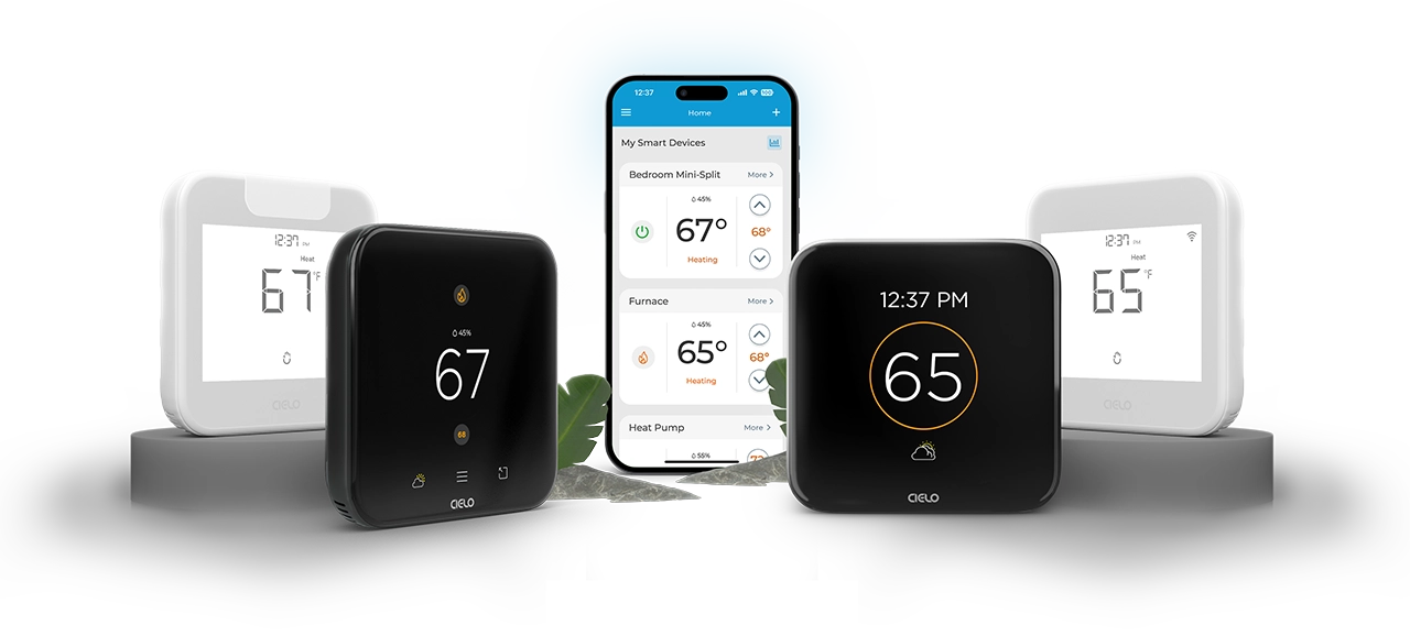 Cielo smart thermostats for mini-splits & central HVAC systems