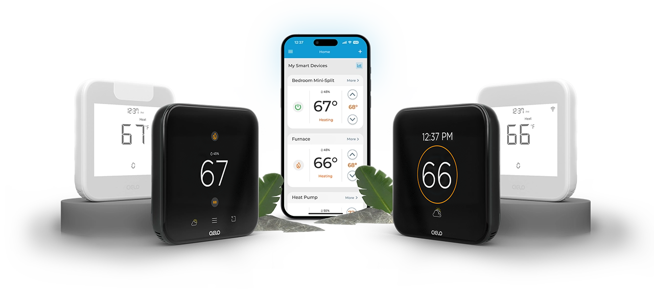 Cielo smart thermostats for mini-splits & central HVAC systems