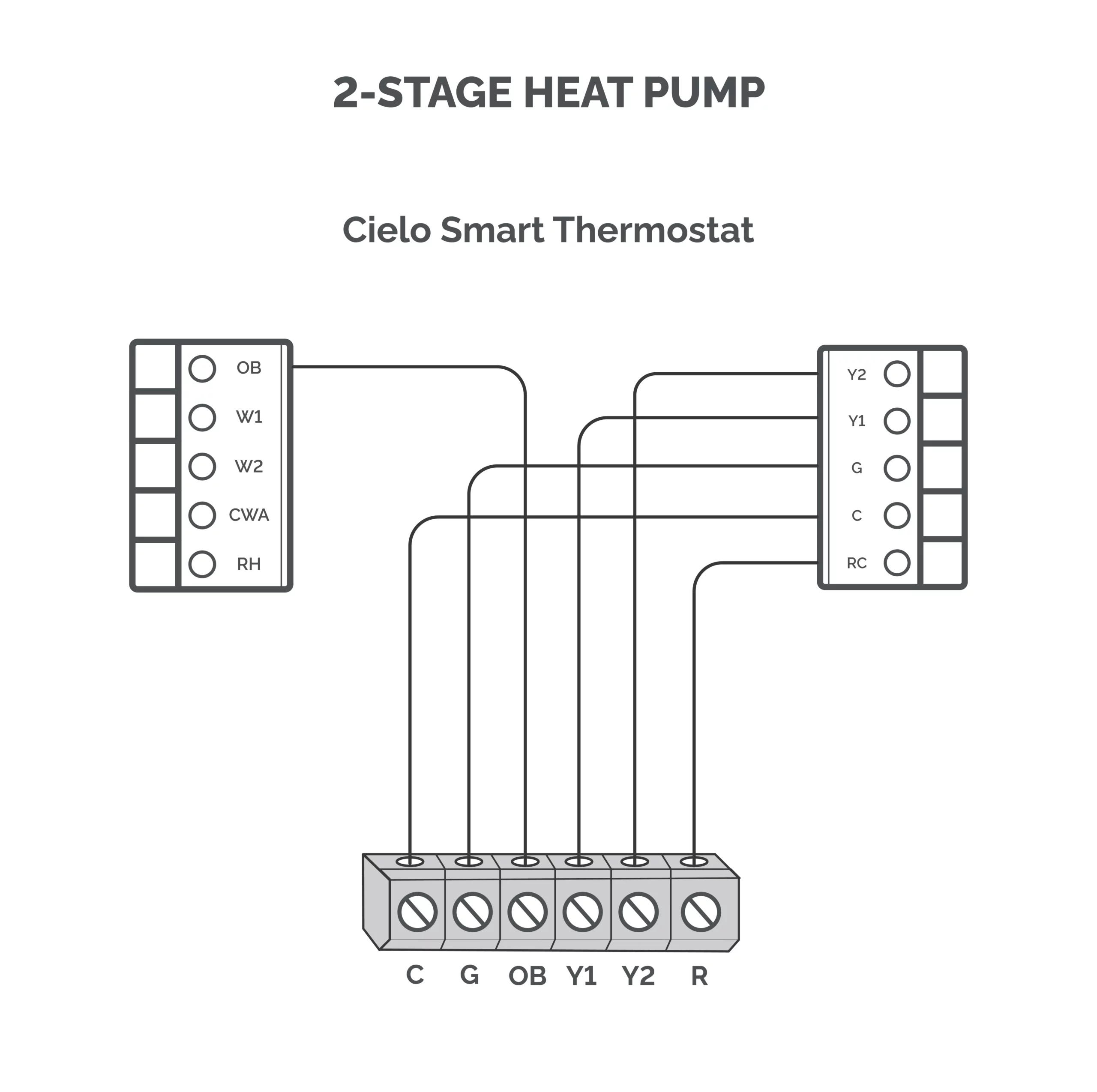 2 stage heat pump wiring diagram 