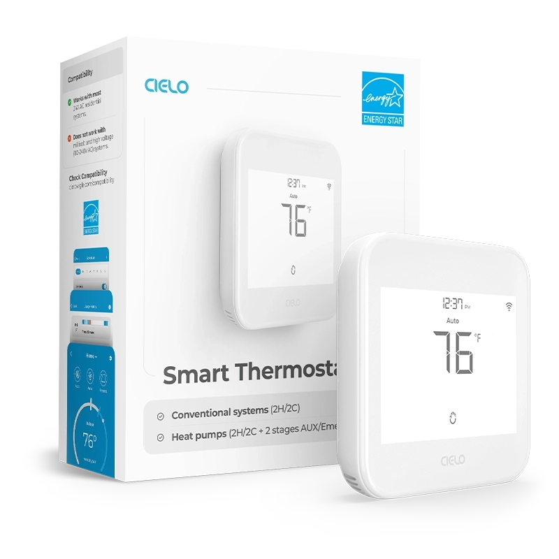 Cielo Smart Thermostats Eco (White) Box