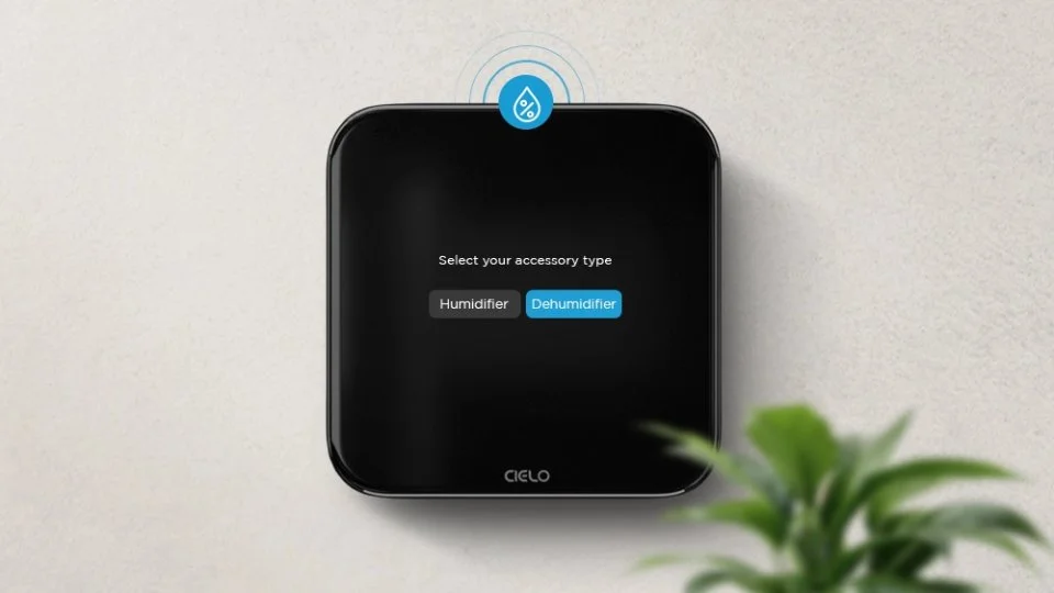 cielo smart thermostat humidity control 