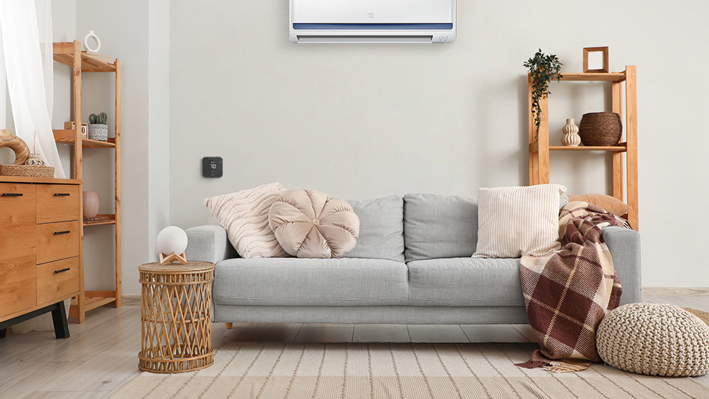 Cielo breez max paired with a mini-split heat pump