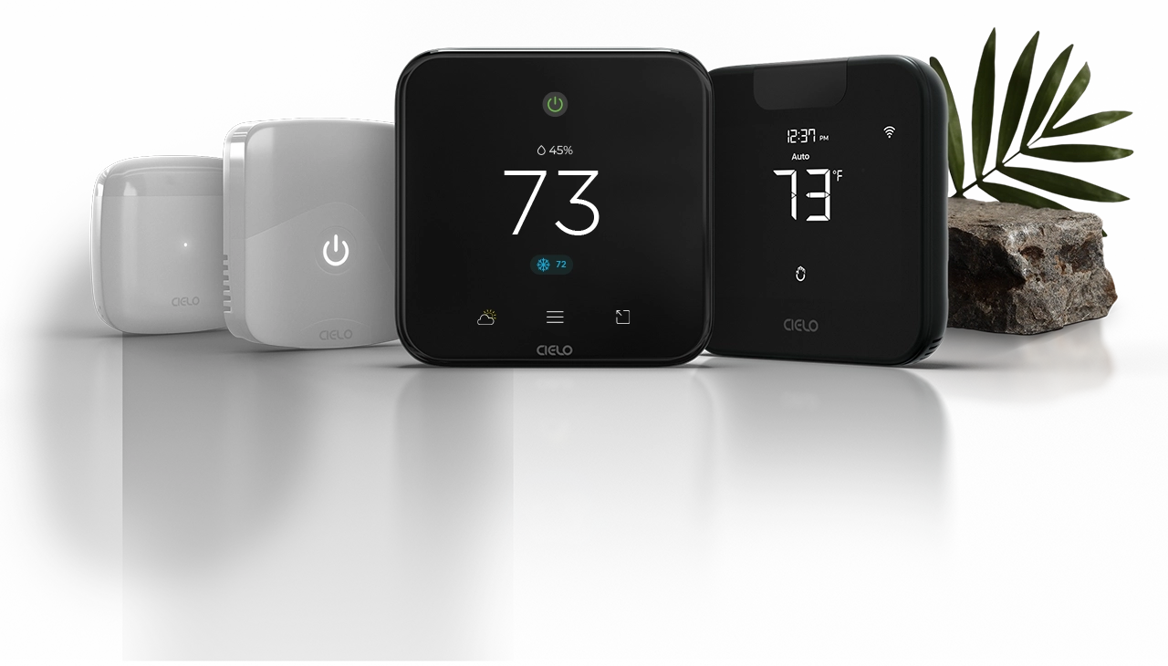 Cielo breez smart AC controllers with Max, Plus, Eco and Lite